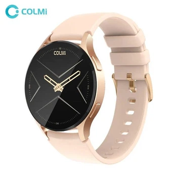 Розумні годинники COLMI i28 Ultra AI Gold AMOLED з функцією DA GPT, Bluetooth-дзвінок, AMOLED-екран, моніторинг здоров'я, водонепроникність, для iOS/Android, золотисті