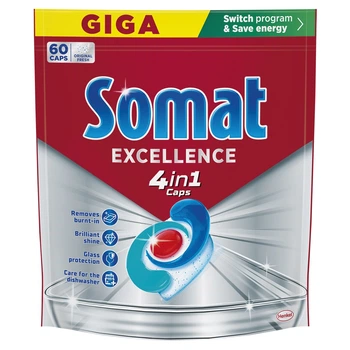 Таблетки для посудомийної машини Somat Exellence 60 шт (9000101808087)