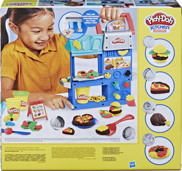 Ігровий набір Hasbro Play-Doh Пластилін cупер ресторан (5010996245458)
