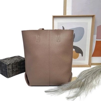 Сумка шоппер экокожа Luck Sherrys бежевый 156 coffee