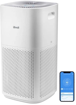 Умный очиститель воздуха Levoit Core 600S Smart Wi-Fi, 147 м², 697 м³/ч, фильтр 3 в 1 True HEPA H13