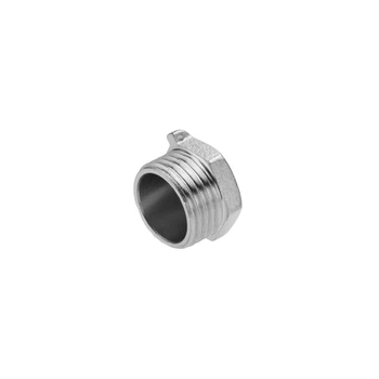 Заглушка усиленная под пломбу LexLine 1/2" РН никелированная НК1004-ВН