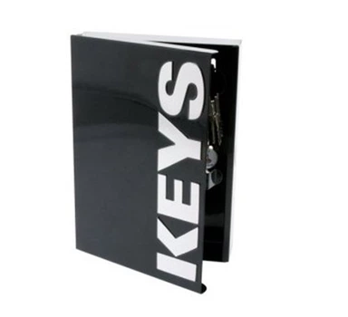 Коробка для ключів "Keys", біла 18 x 5,5 x 25 см чорна