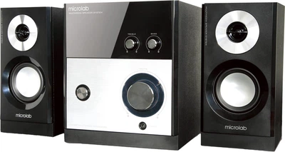 Акустична система Microlab M-880 Чорна з срібним