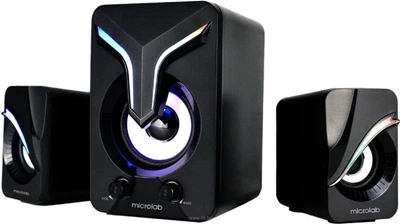 Акустична система Microlab U-270 11W, USB, LED Чорна