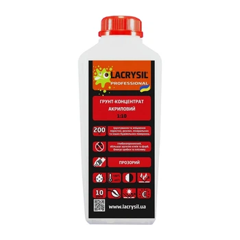 Грунт-концентрат акриловый Lacrysil 1:10 2 л