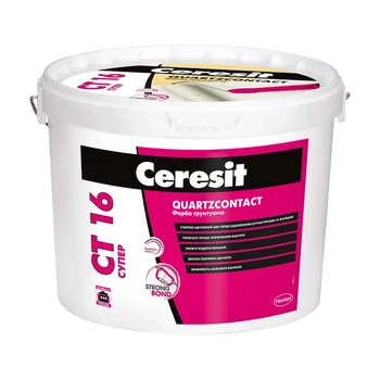 Грунт-краска адгезионная Ceresit CT 16 5 л