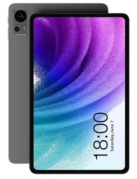 Планшет Teclast T60 2025 12" 8/256GB Dual SIM LTE 4G 2K IPS Display 8 ядер AI Face Unlock 13 МП 8000 мАч USB Type-C OTG FM GPS Android 14 для обучения Игорь Мультимедиа в авто Grey