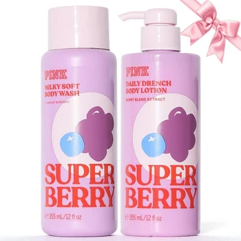 Набір Victoria's Secret & Pink SUPER BERRY Body Wash + Lotion (901/461)