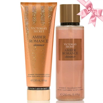 Набір Victoria's Secret Amber Romance Shimmer Fragrance Mist + Lotion (501/503)