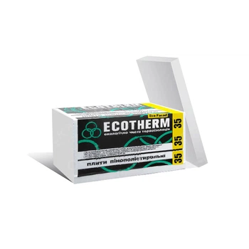 Пінопласт Євробуд ECOTHERM Eko Fasad 35 1000*500*50 мм