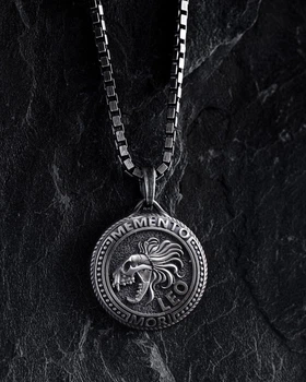 Кулон Знак зодиака - LEO. MEMENTO MORI (лев) Reytel 1194662