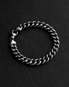 Серебряный браслет CRUMPLED Reytel 1195429 17