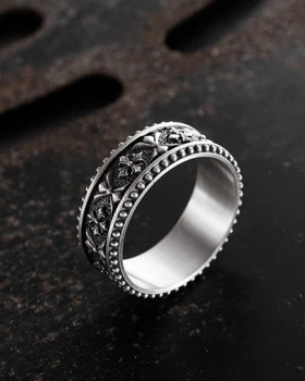 Серебряное кольцо CELTIC KNIGHT PATTERN Reytel 69043123 18