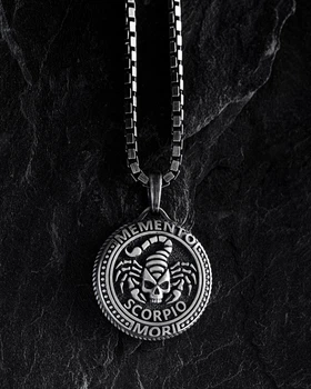 Кулон Знак зодиака - SCORPIO. MEMENTO MORI (скорпион) Reytel 1194663