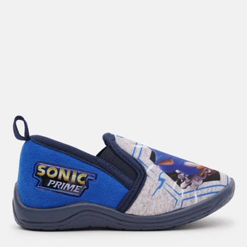 Детские текстильные тапочки для мальчика Disney Sonic N9610012T_0174 23 р Нави/Серий (4894873612394)