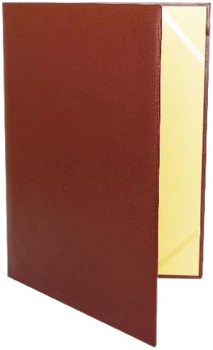 Папка для подписи KLERK Балакрон 35х22.5 см Красная (Я77244_KL3007-R)