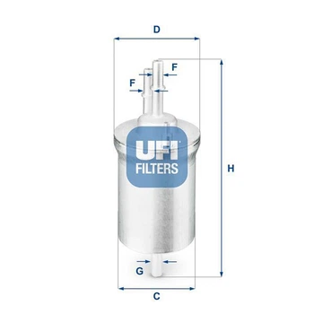 Фільтр паливний Ufi 31.840.00