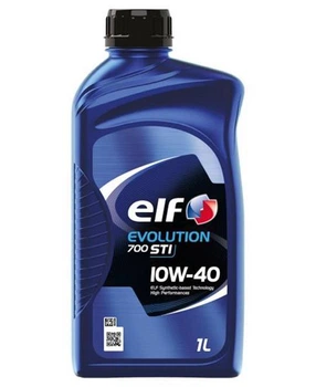 Моторне масло ELF 214125 Evolution 700 STI 10W-40 1л API SN/CF ACEA A3/B4 (ELF 12-1 STI)