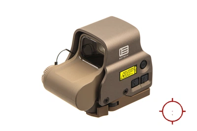 Прицел коллиматорный EOTech Tan 68MOA/1MOA (две точки) совместим с NV