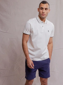 Поло довге чоловіче U.S. Polo Assn 11A533-2Q00A(Vanilla Prep) XL Ванільне (786660172614)