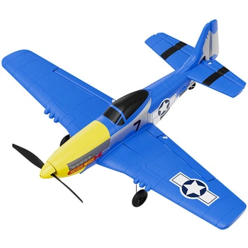 Літак на радіокеруванні SCHE W551 Four-channel Stunt Fighter Blue (79446)