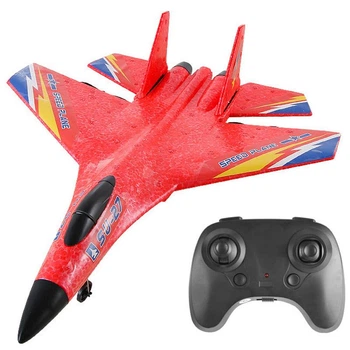 Літак на радіокеруванні SCHE HW28 SU27 Foam Red (79429)