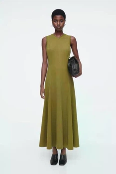 Сукня жіноча COS flared jersey maxi dress 1231626003 XS Хакі