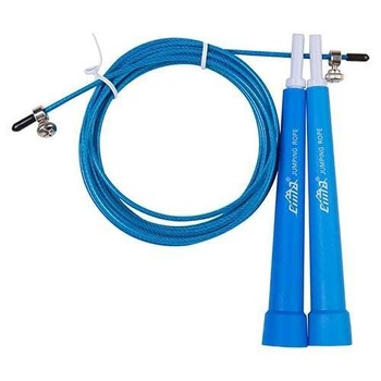 Скакалка для кросфіту Cima 3м, ручка PVC, синій ( PVC-4/B)