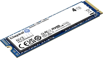 Накопичувач SSD NVME - твердотільний диск KINGSTON NV3 4TB (SNV3S/4000G)