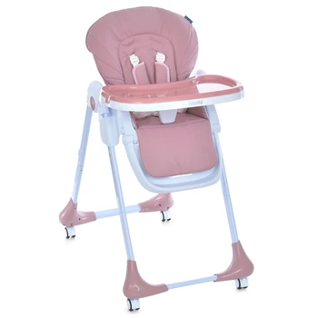 Стульчик для кормления Bambi M 3233L с регулировкой высоты и наклона спинки Розовый