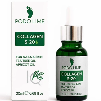 Засіб для відновлення шкіри та нігтів Podo Lime ( Rufus ) Collagen S-20 20 мл