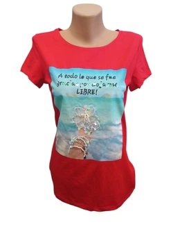 Футболка L/XL 1 Червоний (04039)