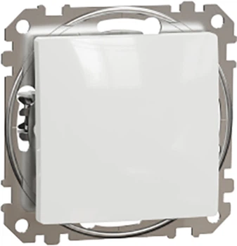 Вимикач кнопковий Schneider Electric Sedna Design білий SDD111111