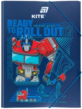 Папка на резинке Kite Transformers A4 (TF25-247)