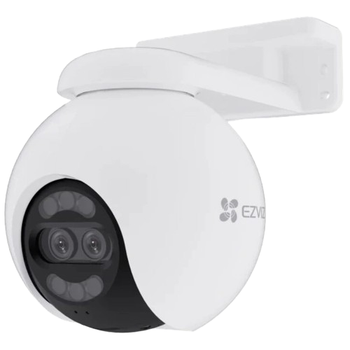 IP-видеокамера с 2 объективами Ezviz CS-H80X (8MP+2MP 4мм), Micro SD до 512ГБ, Wi-Fi, White