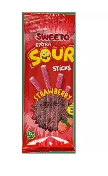 Желейки Sweeto екстра кислі полуниця 75 г. (8684068091747)