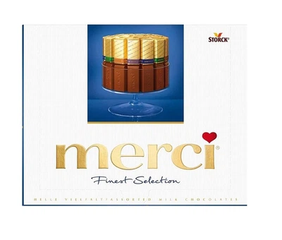 Шоколад Merci молочный 250 г. (4014400901405)