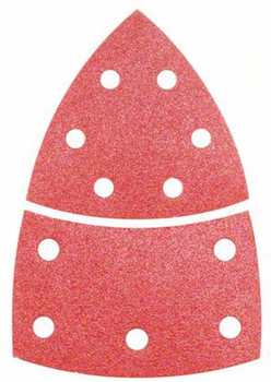 Шліфувальний папір Bosch Red Wood P 80 2608607408 10 шт (3165140323291)