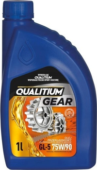 Трансмісійна олива Qualitium Gear 75W90 GL-5 1 л (5906749635464)