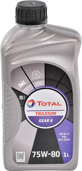 Трансмісійна олива Total Traxium Gear 8 75W80 1 л (3425901043647)