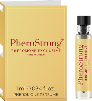 Пробник Духи для женщин PheroStrong Exclusive с феромонами 1 мл (5905669259446)