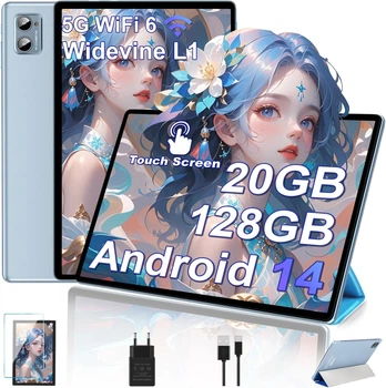 Планшет 10.1" DEERTIME E15 6+14/128Gb 8 ядер Android 14 6000 mAh Blue