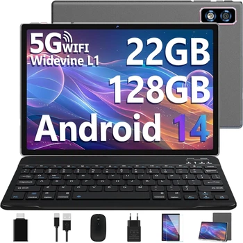 Планшет 10.1" DEERTIME E6 6+16/128Gb 8 ядер Android 14 8000 mAh Серый
