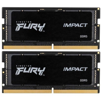 Оперативна памʼять Kingston Kingston Fury SODIMM DDR5-4800 32768MB