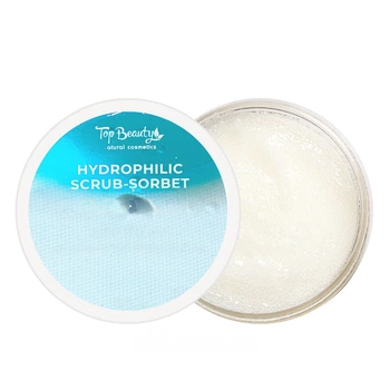 Гідрофільний скраб щербет для тіла Top Beauty Кокос 250 мл