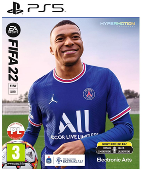Гра PS5 FIFA 22 (Blu-ray) (5035225124786)