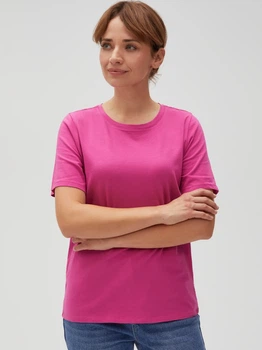 Футболка бавовняна жіноча Moodo L-TS-4624 2XL Фуксія (5904152515687)