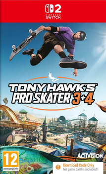Гра Nintendo Switch 2 Tony Hawk's Pro Skater 3 + 4 (Електронний ключ) (196388600557)