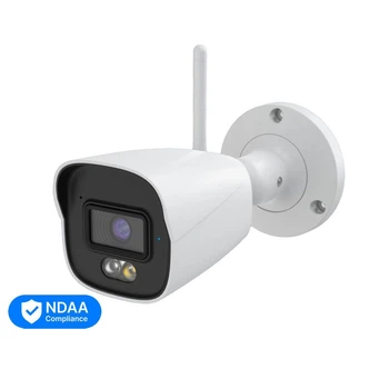 IP-відеокамера з WiFi 6 5Mp TVT TD-9451S4-C(D/WP/AW2) White f=2.8mm, ІЧ+LED-підсвічування, з мікрофоном (77-00472)